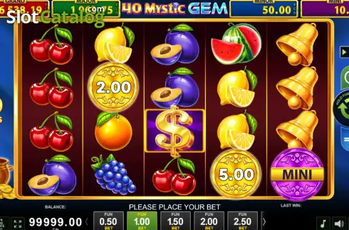 Οθόνη2. 40 Mystic Gem Κουλοχέρης