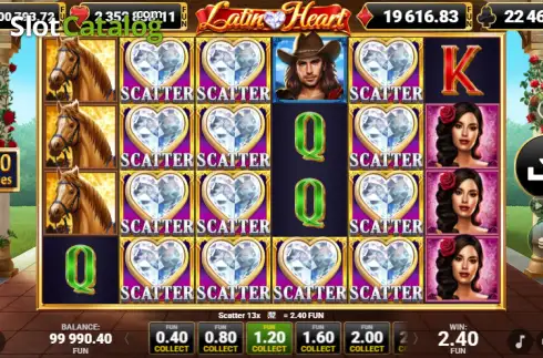 Οθόνη3. Latin Heart Κουλοχέρης
