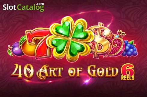 40 Art of Gold 6 Reels Λογότυπο 40 Art of Gold 6 Reels Λογότυπο