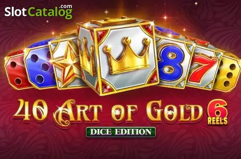 40 Art of Gold 6 Reels Dice Edition Λογότυπο 40 Art of Gold 6 Reels Dice Edition Λογότυπο