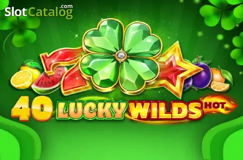 40 Lucky Wilds Hot Λογότυπο 40 Lucky Wilds Hot Λογότυπο