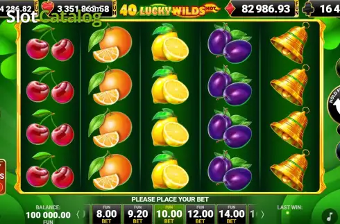 Οθόνη2. 40 Lucky Wilds Hot Κουλοχέρης