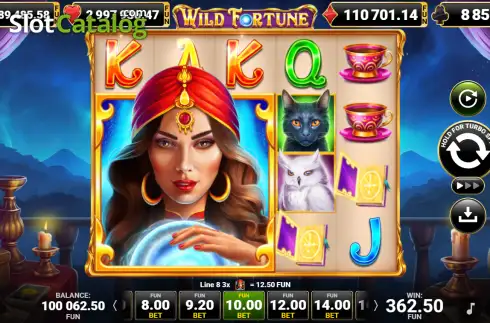 Οθόνη3. Wild Fortune (Amusnet) Κουλοχέρης