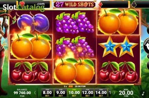 Οθόνη3. 27 Wild Shots Κουλοχέρης