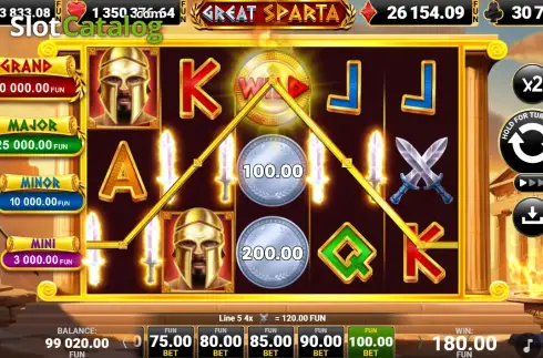Οθόνη3. Great Sparta Κουλοχέρης