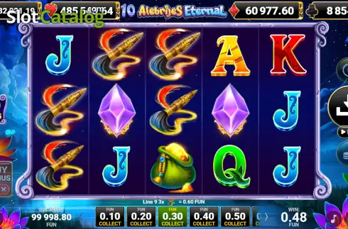 Οθόνη3. 10 Alebrijes Eternal Κουλοχέρης 