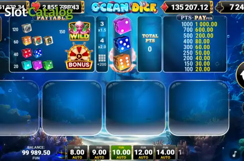 Οθόνη2. Ocean Dice Κουλοχέρης