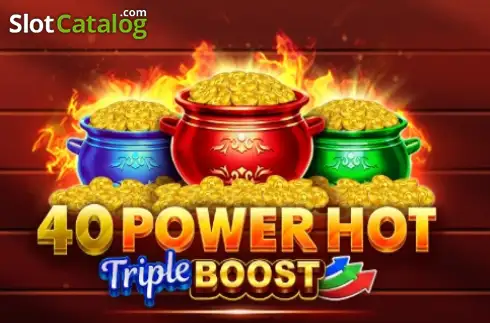 40 Power Hot Triple Boost Λογότυπο 40 Power Hot Triple Boost Λογότυπο