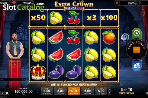 Οθόνη2. Extra Crown Deluxe Live Κουλοχέρης