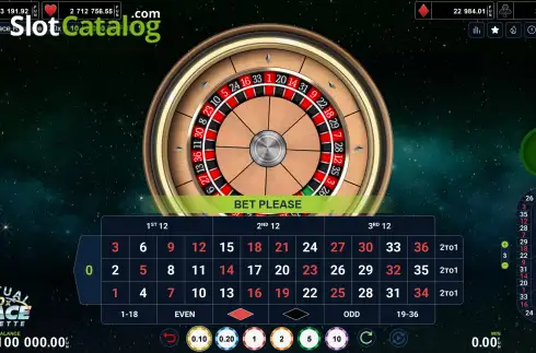 Οθόνη2. Virtual Space Roulette 120x Κουλοχέρης