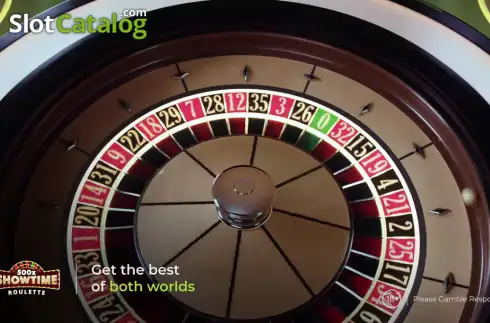 Οθόνη3. Showtime Roulette 500x Κουλοχέρης