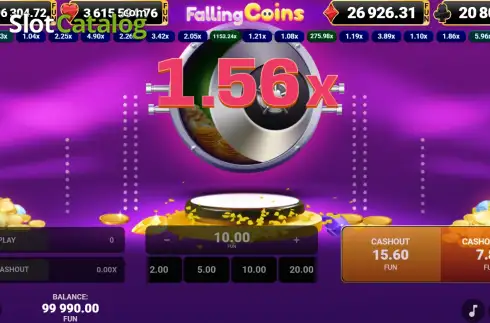 Οθόνη2. Falling Coins Κουλοχέρης