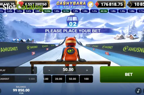 Οθόνη2. Cashybara Ski Edition Κουλοχέρης