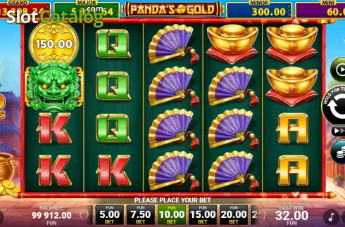 Οθόνη2. Panda's Gold Golden Coins Link Κουλοχέρης