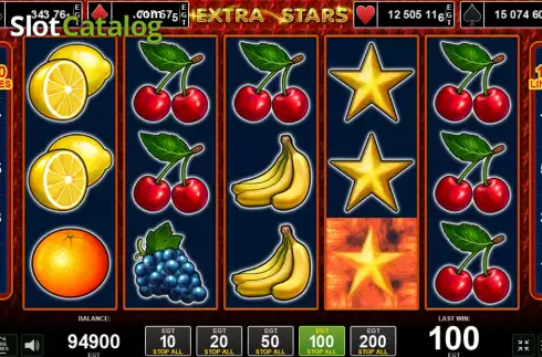 Οθόνη7. Extra Stars Κουλοχέρης 