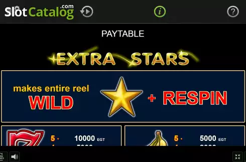 Οθόνη9. Extra Stars Κουλοχέρης 