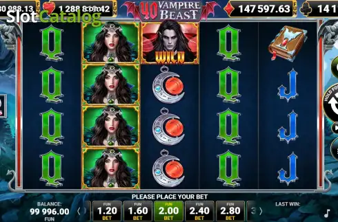 Οθόνη2. 40 Vampire Beast Κουλοχέρης 