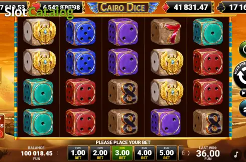 Οθόνη2. Cairo Dice Κουλοχέρης