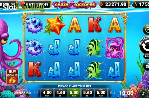 Οθόνη2. Crazy Octopus Κουλοχέρης