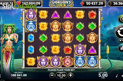 Οθόνη2. Gorgon's Luck Κουλοχέρης