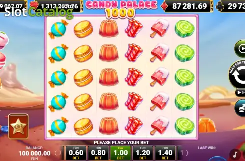 Οθόνη2. Candy Palace 1000 Κουλοχέρης