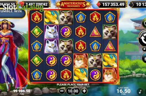Οθόνη2. Amaterasu's Treasures Κουλοχέρης