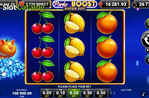 Οθόνη2. Porko Boost Super Pot Κουλοχέρης
