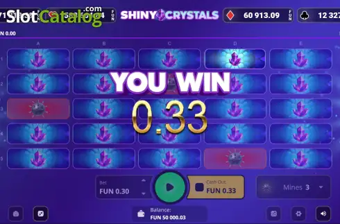 Οθόνη3. Shiny Crystals Κουλοχέρης