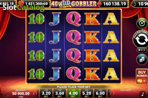 Οθόνη2. 40 Wild Gobbler Κουλοχέρης