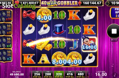 Οθόνη3. 40 Wild Gobbler Κουλοχέρης