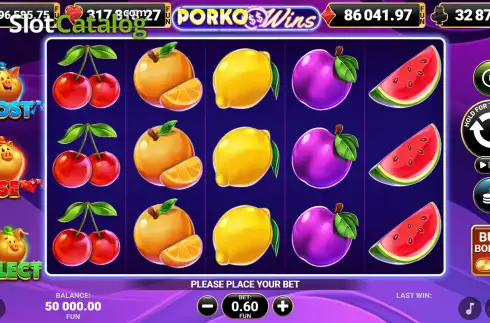Οθόνη2. Porko Wins Κουλοχέρης