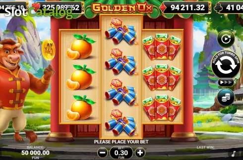 Οθόνη2. Golden Ox (Amusnet) Κουλοχέρης