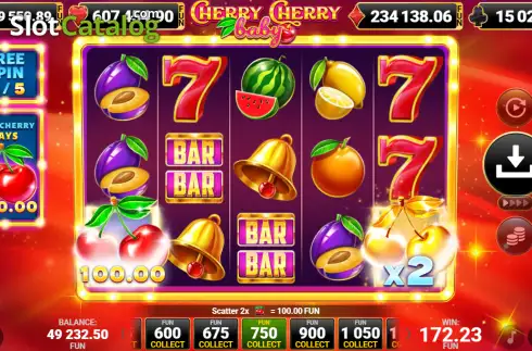 Οθόνη3. Cherry Cherry Baby Κουλοχέρης