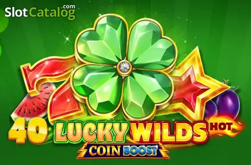 40 Lucky Wilds Hot Coin Boost Λογότυπο 40 Lucky Wilds Hot Coin Boost Λογότυπο