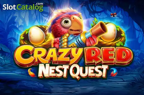 Crazy Red Nest Quest Λογότυπο Crazy Red Nest Quest Λογότυπο