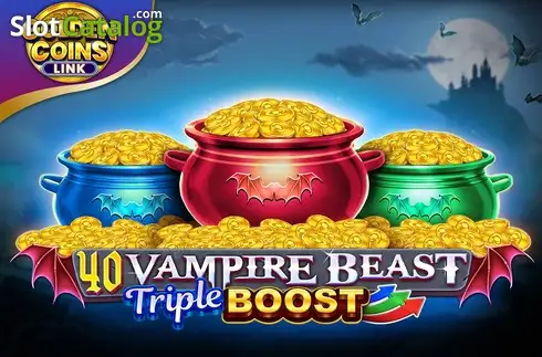 40 Vampire Beast Triple Boost Golden Coins Link Κουλοχέρης 