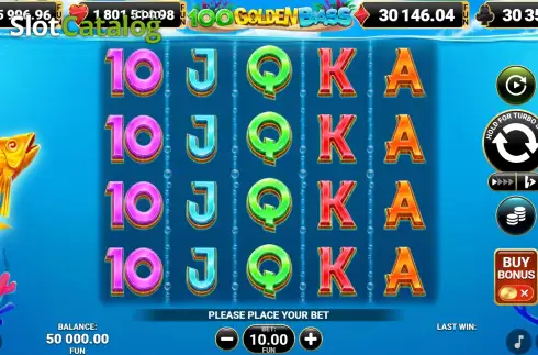 Οθόνη2. 100 Golden Bass Κουλοχέρης