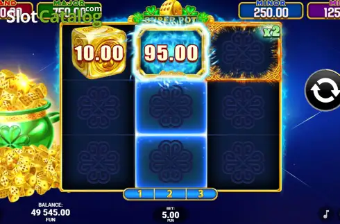 Οθόνη3. Clover Dice Super Pot Κουλοχέρης