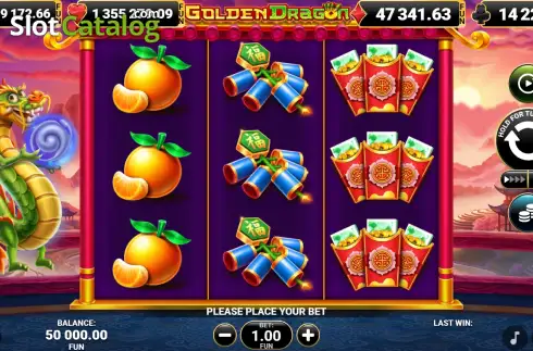 Οθόνη2. Golden Dragon (Amusnet) Κουλοχέρης