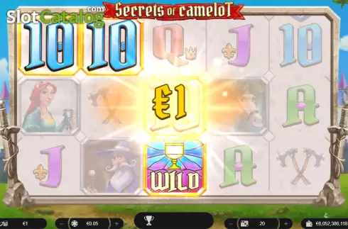 Οθόνη3. Secrets of Camelot Κουλοχέρης 