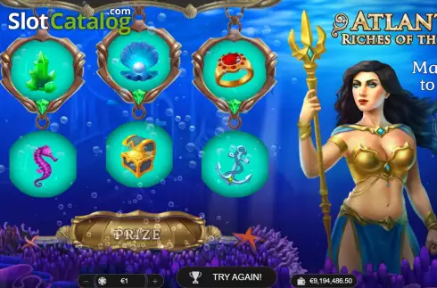 Οθόνη2. Atlantis Riches of The Deep Κουλοχέρης