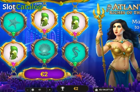 Οθόνη3. Atlantis Riches of The Deep Κουλοχέρης