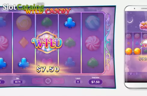 Οθόνη3. Wild Candy (Spinoro) Κουλοχέρης