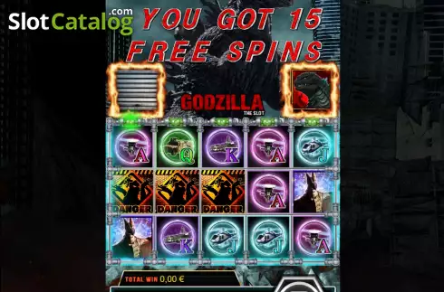 Οθόνη5. Godzilla Κουλοχέρης