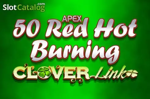 50 Red Hot Burning Clover Link Λογότυπο 50 Red Hot Burning Clover Link Λογότυπο