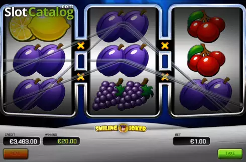 Οθόνη3. Smiling Joker Κουλοχέρης