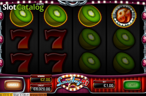Οθόνη5. Lucky 81 Κουλοχέρης