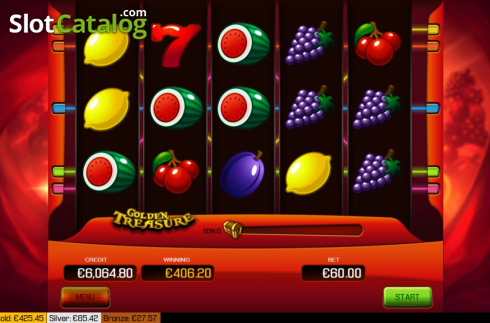 Οθόνη3. Golden Treasure (Apollo Games) Κουλοχέρης