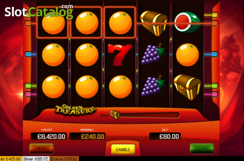 Οθόνη4. Golden Treasure (Apollo Games) Κουλοχέρης
