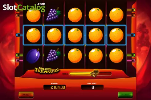 Οθόνη9. Golden Treasure (Apollo Games) Κουλοχέρης